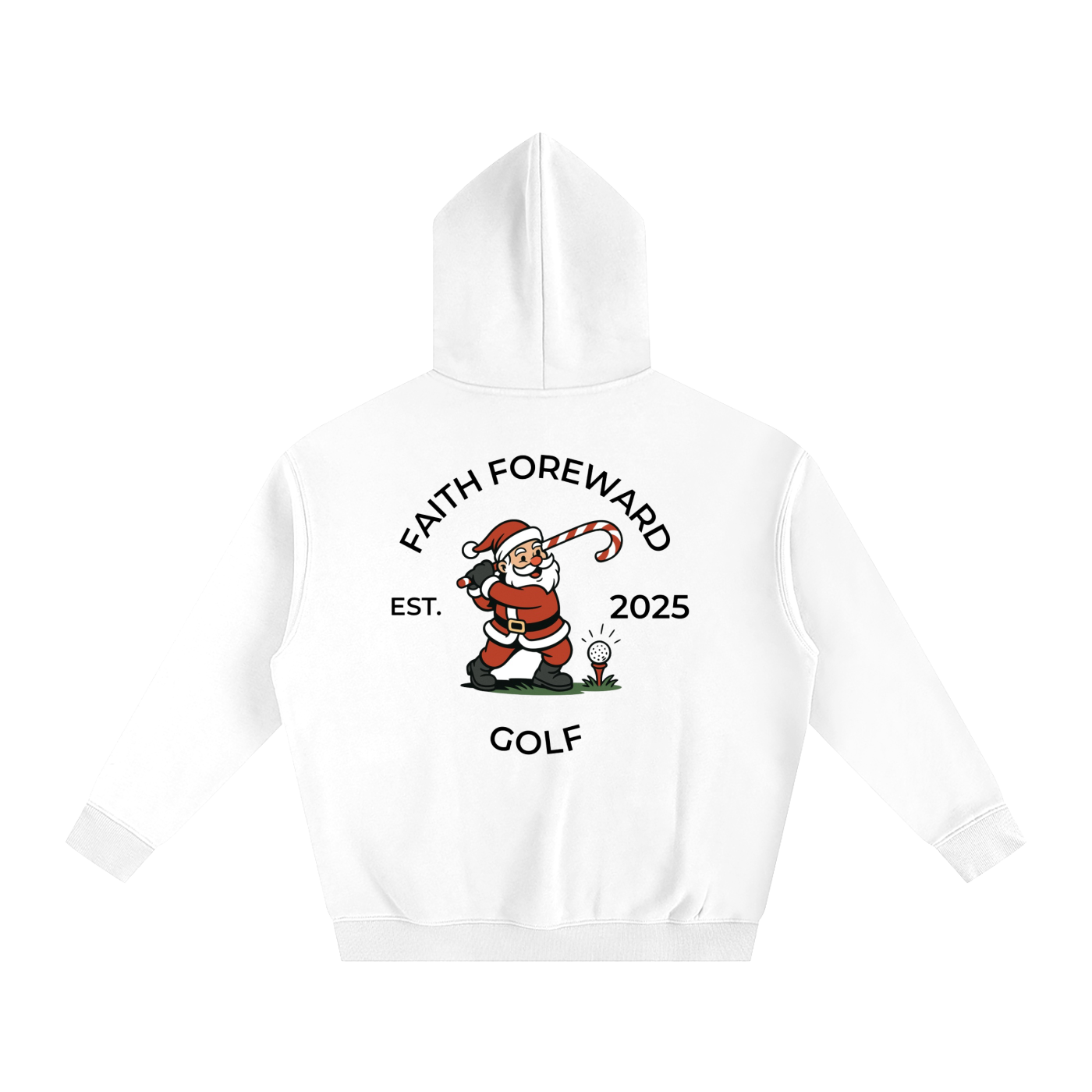 The Santa Swings | Men's Premium Christian Hoodie